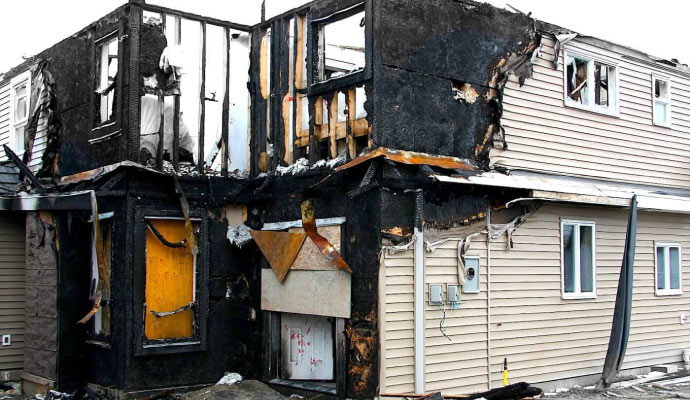 Structural Fire Damage Restoration and Cleanup